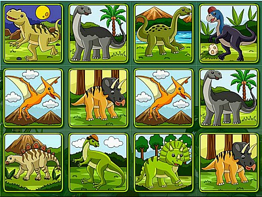 Dino Memory Game