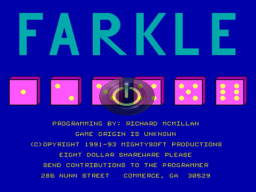 Farkle Game Image Farkle Game